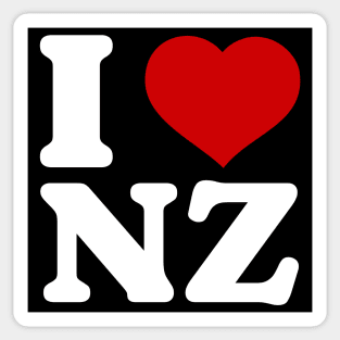 I (heart) New Zealand Sticker